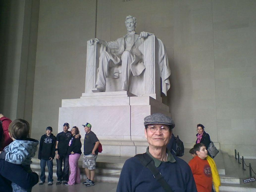 Lincoln Memorial, nơi vinh danh tổng thống Lincoln.